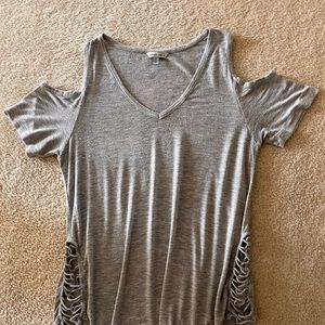 Naked Zebra brand shirt. Size small. Gray color
